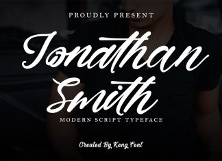 Jonathan Smith Script Font