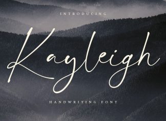 Kayleigh Handwritten Font
