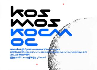 Kosmos Display Font
