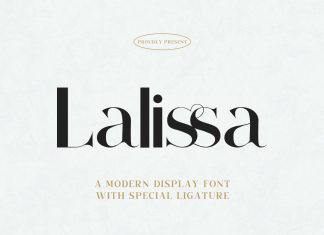 Lalissa Serif Font