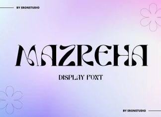 MAZREHA Serif Font