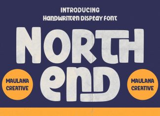 Northend Display Font