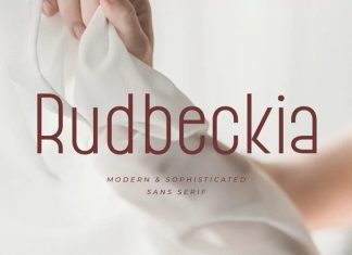 Rubeckia Sans Serif Font