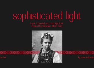 Sophisticated Light Sans Serif Font