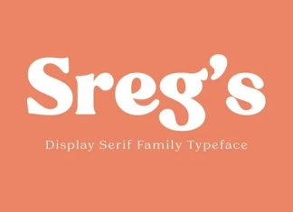 Sregs Serif Font