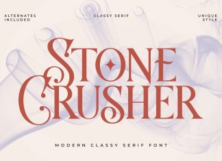 Stone Crusher Serif Font