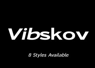 Vibskov Sans Serif Font