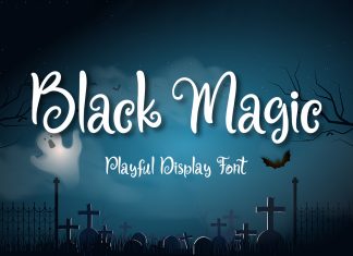 Black Magic Display Font
