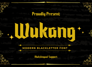 Wukang Blackletter Font