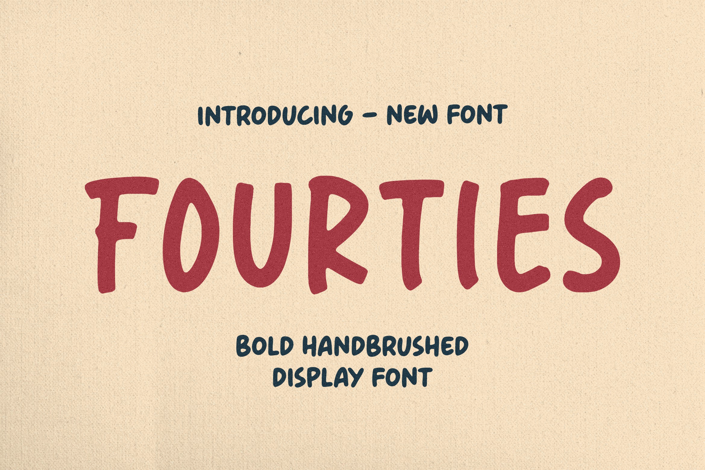 Fourties Display Font