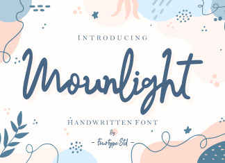 Mounlight Handwritten Font