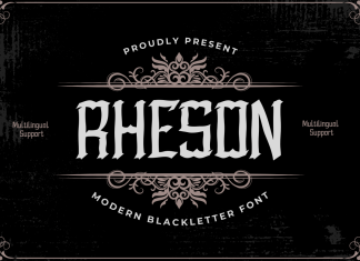 Rheson Blackletter Font