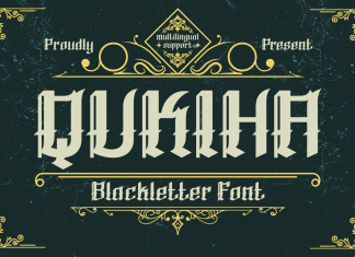 Qukiha Blackletter Font
