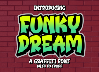 Funky Dream Display Font