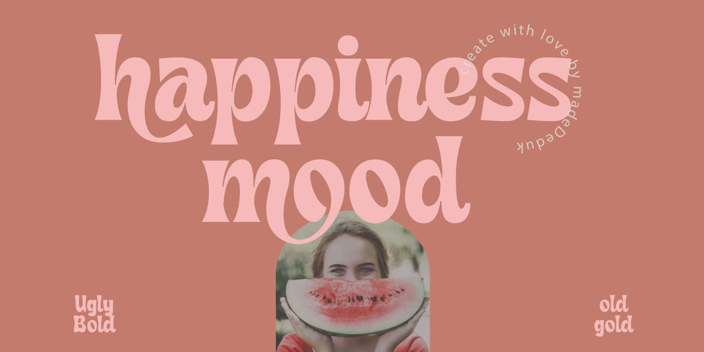 Happiness Mood Serif Font