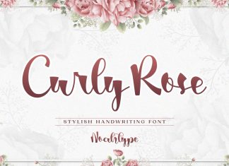 Curly Rose Script Font