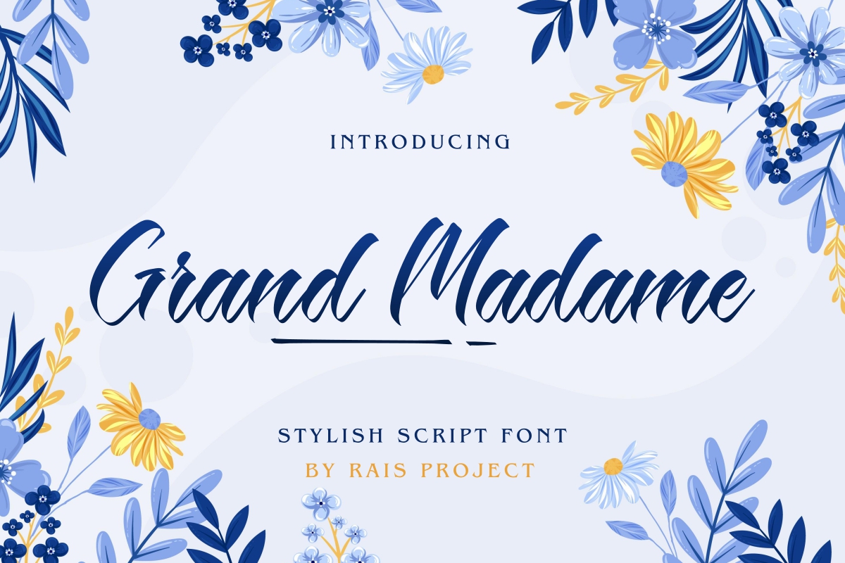 Grand Madame Script Font