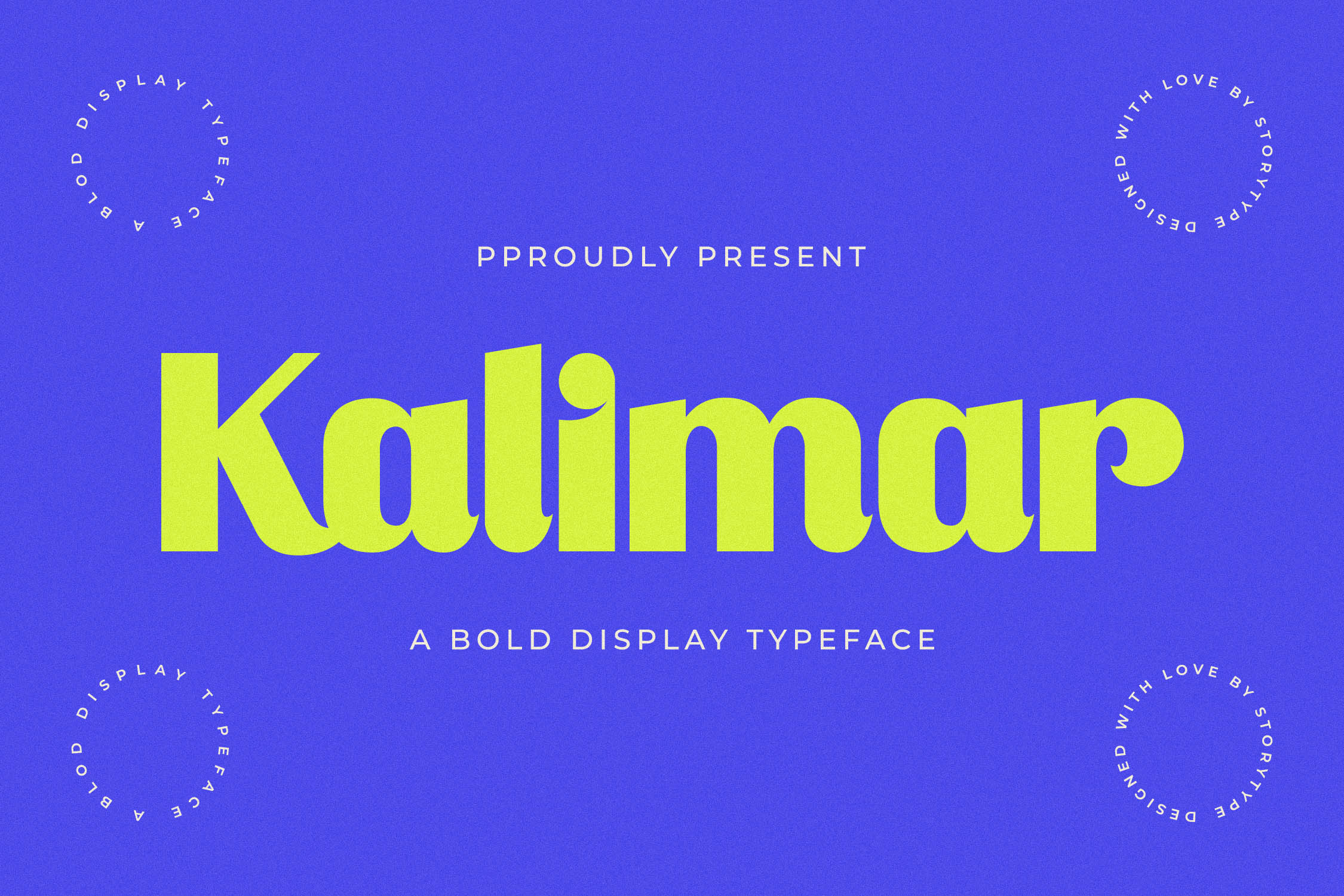 Kalimar Display Font