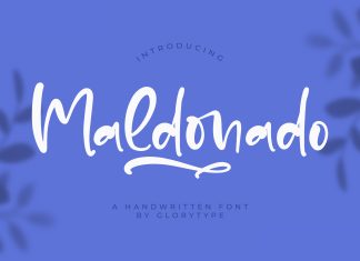 Maldonado Script Font