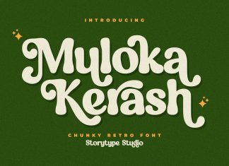 Muloka Kerash Serif Font