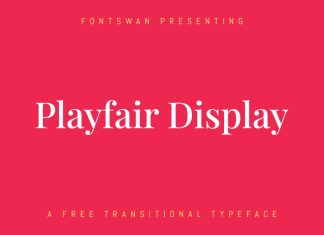 Playfair Display Serif Font