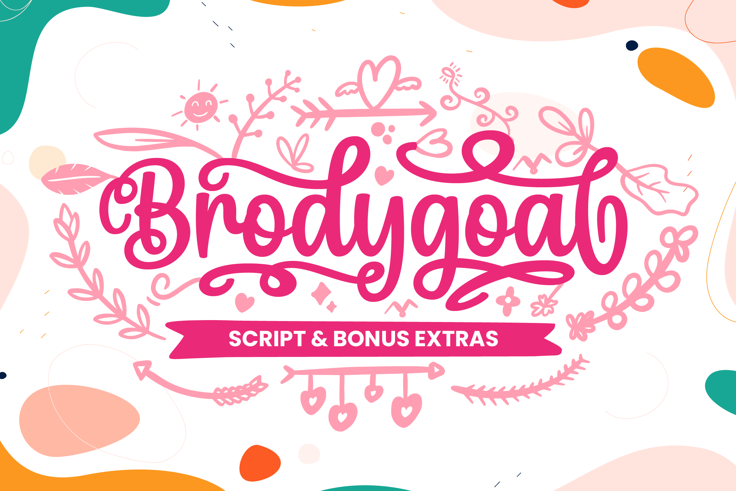 Brodygoal Calligraphy Font