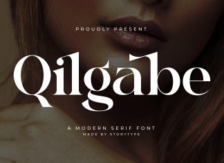 Qilgabe Serif Font