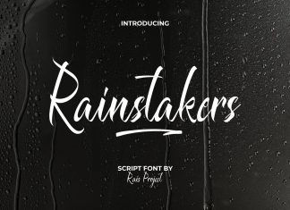 Rainstakers Script Font