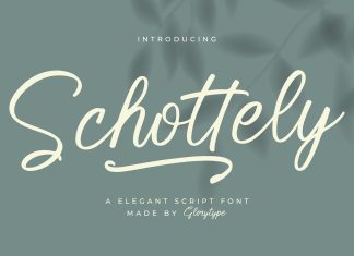 Schottely Script Font