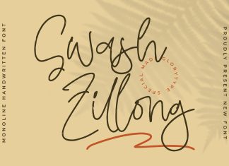 Swash Zillong Handwritten Font
