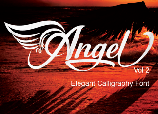 Angel Vol.2 Calligraphy Font