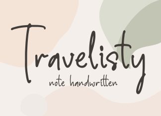 Travelisty Script Font