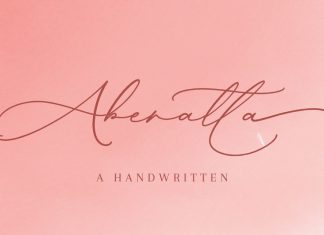 Aberatta Script Font