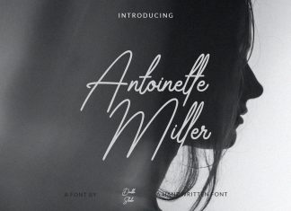 Antoinette Miller Script Font