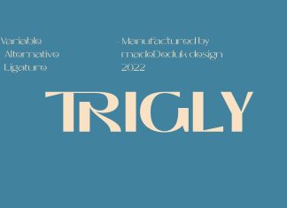 Trigly Font