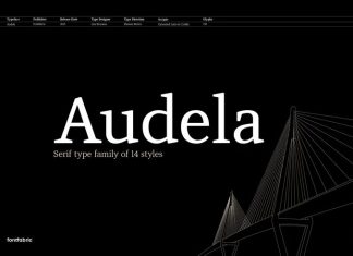 Audela Serif Font