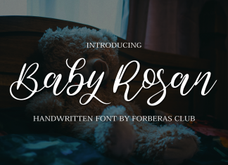 Baby Rosan Script Font