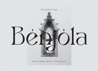 Benjola Serif Font