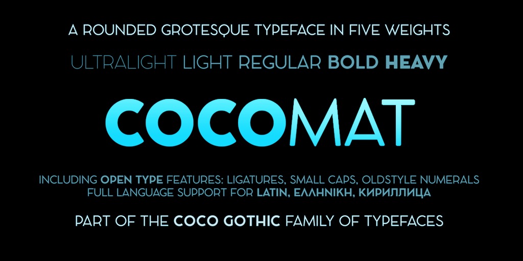 Cocomat Font Family - Download Free Font