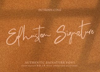 Edhustem Script Font
