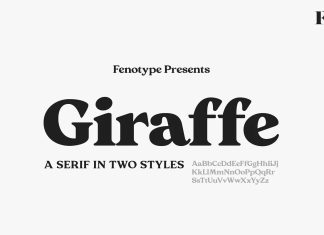 Giraffe Serif Font