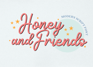 Honey and Friends Script Font