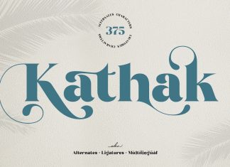 Kathak Serif Font