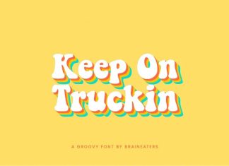 Keep on Truckin' FW Font
