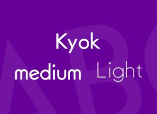 Kyok Sans Serif Font
