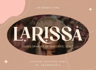 Larissa Serif Font