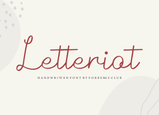 Letteriot Handwritten Font