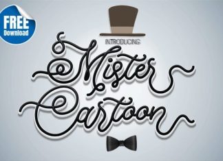 Mister Cartoon Handwritten Font