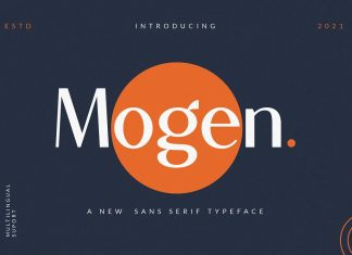 Mogen Sans Serif Typeface