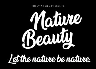 Nature Beauty Script Font